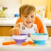 imageMunchkin Stay Put Suction Bowls for Baby and Toddler 3 Pack BlueGreenPurple3 Count Pack of 1