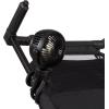 imageMunchkin Stroller Fan  Portable Fan for Travel Baby Gear Accessory with 4 Speeds Flexible Clipon Leg Attachment Rechargeable Battery Black with Multicolored LED LightsBlack