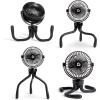 imageMunchkin Stroller Fan  Portable Fan for Travel Baby Gear Accessory with 4 Speeds Flexible Clipon Leg Attachment Rechargeable Battery Black with Multicolored LED LightsBlack