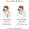 imageMunchkin TheraBurpee Colic ampamp Fever Rescue Kit with Hot ampamp Cold Therapy Burp Cloths2pk Hot  Cold Gel Packs