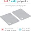 imageMunchkin TheraBurpee Colic ampamp Fever Rescue Kit with Hot ampamp Cold Therapy Burp Cloths2pk Hot  Cold Gel Packs