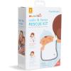 imageMunchkin TheraBurpee Colic ampamp Fever Rescue Kit with Hot ampamp Cold Therapy Burp Cloths4 Piece Set