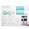imageMunchkin TheraBurpee Colic ampamp Fever Rescue Kit with Hot ampamp Cold Therapy Burp Cloths8 Piece Set
