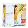 imageMunchkin Toss Portable Disposable Diaper Pail Holds up to 150 Newborn Diapers 5 Pack White3 Count Pack of 1