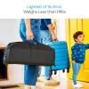 imageMunchkin UltraLite 3in1 Playard Travel Crib and Bassinet for Newborn Babies Up to 24 Months  Lightweight No Tool Assembly Mattress Plus Cover Included Black