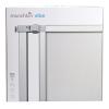 imageMunchkin Vibe Baby Gate Turn Key Mounted Safety Gate for Stairs Hallways and Doors Walk Through with Door Mesh and Steel Silver Ice  29x405 Inch Pack of 1