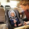 imageMunchkin XtraGuard Head Support ampamp Strap Cover for Baby Car Seats with SilverIon Technology DotsGrey