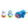 imageMunchkin Bath Bobbers Mold Free Baby and Toddler Bath Toy 6 Months Polar BearPenguin ampamp  Wind Up Swimming Penguin Baby and Toddler Bath Toy Blue