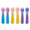 imageMunchkin ColorReveal Color Changing Toddler Forks and Spoons 6 Pack6pk Utensils