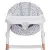 imageMunchkin Float Baby High Chair Foldable and Easy to Clean for Babies and Toddlers White with Wooden LegsWhiteBlack
