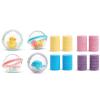 imageMunchkin Float ampamp Play Bubbles and Color Buddies Bath Water Color Tablets 4 Baby Bath Toys and 40 Moisturizing Bath Bombs