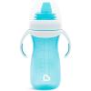 imageMunchkin Gentle Transition Sippy Cup with Trainer Handles 10 Ounce Purple and PinkBlue