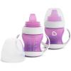 imageMunchkin Gentle Transition Sippy Trainer Cup 4 Ounce 2 Pack BluePurple