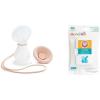 imageMunchkin Manual Silicone Breast Pump and 36 Cleaning Wipes