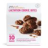 imageMunchkin Milkmakers Lactation Cookie Bites Oatmeal Chocolate Chip 10 CtChocolate Salted Caramel