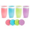 imageMunchkin Miracle 360 Toddler Sippy Cups with Lids Spill Proof 10 Ounce 4 Pack