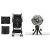 imageMunchkin Night Owl Baby Stroller and Stroller Fan  Baby Travel Essentials Set for Airplanes Shopping Parks and More BlackStroller and Fan