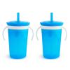 imageMunchkin SnackCatch ampamp Sip 2in1 Snack Catcher and 2 Piece SpillProof Cup Blue