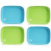 imageMunchkin Splash 4 Piece Toddler Plates PinkPurple4 Pack