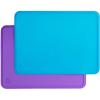 imageMunchkin Spotless Silicone Placemats for Kids 2 Pack BlueGreenLarge