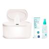 imageMunchkin Touch Free Baby Wipe Warmer with Nightlight ampamp Motion Sensor and HYP03 Daily Diaper Rash Spray with Hypochlorous