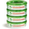 imageNursery Fresh Refill Rings for Diaper Genie and Munchkin Diaper Pails Holds up to 1088 Newborn Diapers 4 Pack1 Count Pack of 4