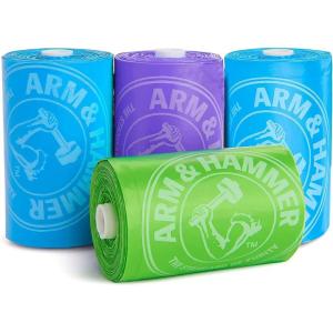 imageMunchkin Arm and Hammer Diaper Bag Refills 6 Pack 72 Bags12 Count Pack of 4