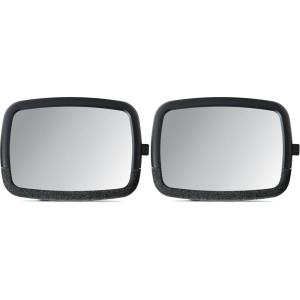 imageMunchkin Baby Car Mirror for Rear Facing Car Seats Pivot 360 Baby inSight Adjustable Auto Mirror Black1125x8 Inch Pack of 2