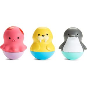 imageMunchkin Bath Bobbers Mold Free Baby and Toddler Bath Toy 6 Months Polar BearPenguin3 Pack
