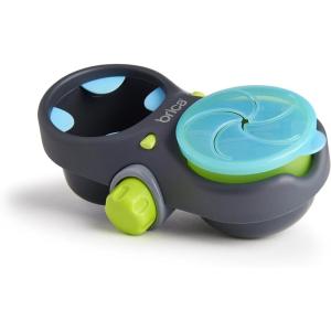 imageMunchkin Brica Deluxe Snack Pod BlueGrey 613651 Count Pack of 1