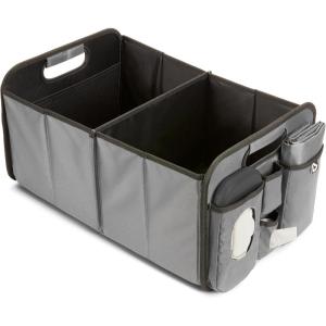 imageMunchkin Brica OutnAbout Trunk and Car Organizer with Diaper Changing Station Collapsible Grey1 Count Pack of 1