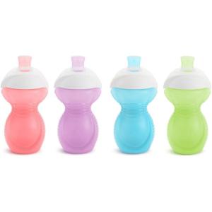 imageMunchkin Click Lock Bite Proof Sippy Cup 9 Ounce 2 Pack BluePurplePinkPurple white