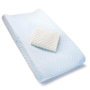 imageMunchkin Diaper Changing Pad Covers 2 Pack BlueWhite  Fits Standard Contoured Changing PadsBlueWhite