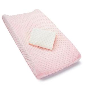 imageMunchkin Diaper Changing Pad Covers 2 Pack BlueWhite  Fits Standard Contoured Changing PadsPinkWhite