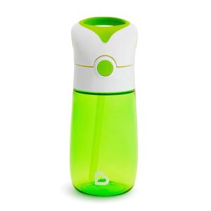 imageMunchkin Flip and Go Tritan Straw Cup 12 Ounce GreenGreen