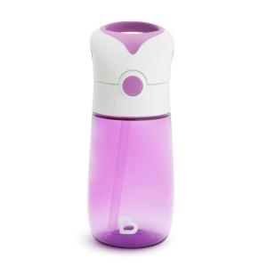 imageMunchkin Flip and Go Tritan Straw Cup 12 Ounce GreenPurple