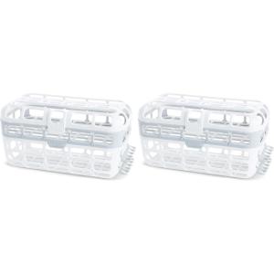 imageMunchkin High Capacity Dishwasher Basket 1 Pack Grey1 Count Pack of 2