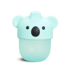imageMunchkin Koala Sippy Cup for Toddlers and Babies 9 Months and Up SoftTouch Spill Proof 8 Ounce Mint