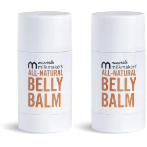 imageMunchkin Milkmakers TwistStick Belly Balm All Natural and Moisturizing for Pregnancy Skincare1 Count Pack of 2