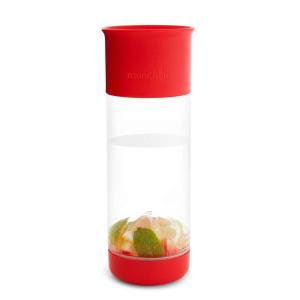 imageMunchkin Miracle 360 Fruit Infuser Water Bottle 20 Ounce OrangeRed