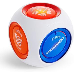 imageMunchkin Mozart Magic Cube Music Toy for Baby and Toddler  Includes 5 Instrument Sounds 8 Mozart Songs and Lights1 Count Pack of 1