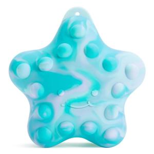 imageMunchkin Pop Squish Bath Toy Mold Free Baby and Toddler Bathtub Toy with Sensory and Fidget Play StarfishSmall
