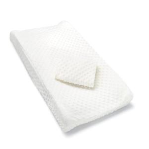 imageMunchkin Secure Grip Baby Diaper Changing Pad with Cover for Dresser Waterproof and Wipeable Contoured Standard Size 16quot x 31quot WhiteChanging Pad Covers
