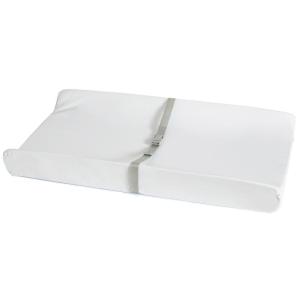 imageMunchkin Secure Grip Baby Diaper Changing Pad with Cover for Dresser Waterproof and Wipeable Contoured Standard Size 16quot x 31quot WhiteChanging Pad