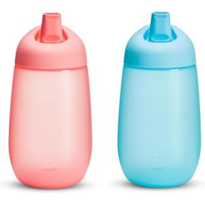 imageMunchkin Simple Clean Toddler Sippy Cups Spill Proof 10 Ounce BluePinkPinkPurple