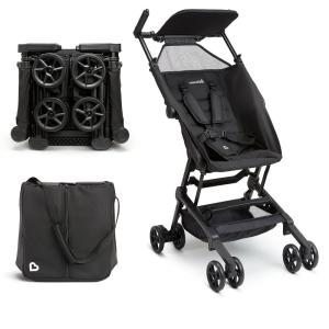 imageMunchkin Sparrow Travel Baby Stroller Ultra Compact and Lightweight for Babies and Toddlers BlackBlack