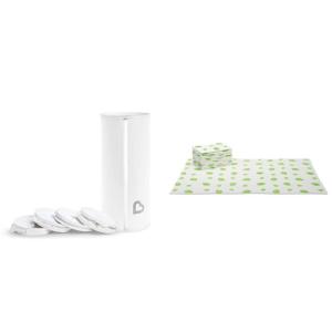 imageMunchkin Toss Portable Disposable Diaper Pail 5 Pack and Arm ampamp Hammer Disposable Changing Pads 10 Pack