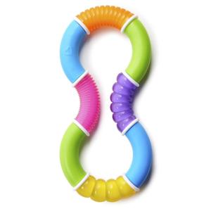 imageMunchkin Twisty Figure 8 Baby Teether Toy BPA Free 6 MonthsTeether