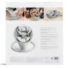 imageMunchkin Baby Swing Portable and Lightweight Bluetooth Enabled Electric Infant Rocker with Natural Sway in 5 Ranges of Motion Newborn Nursery Essentials WhiteGreySwing with Vibration