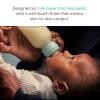 imageMunchkin Bond Silicone Coated Glass Baby Bottles  AntiColic Feeding System with Natural Feel Nipples 4 Ounce 2 Pack BlueGreenMint